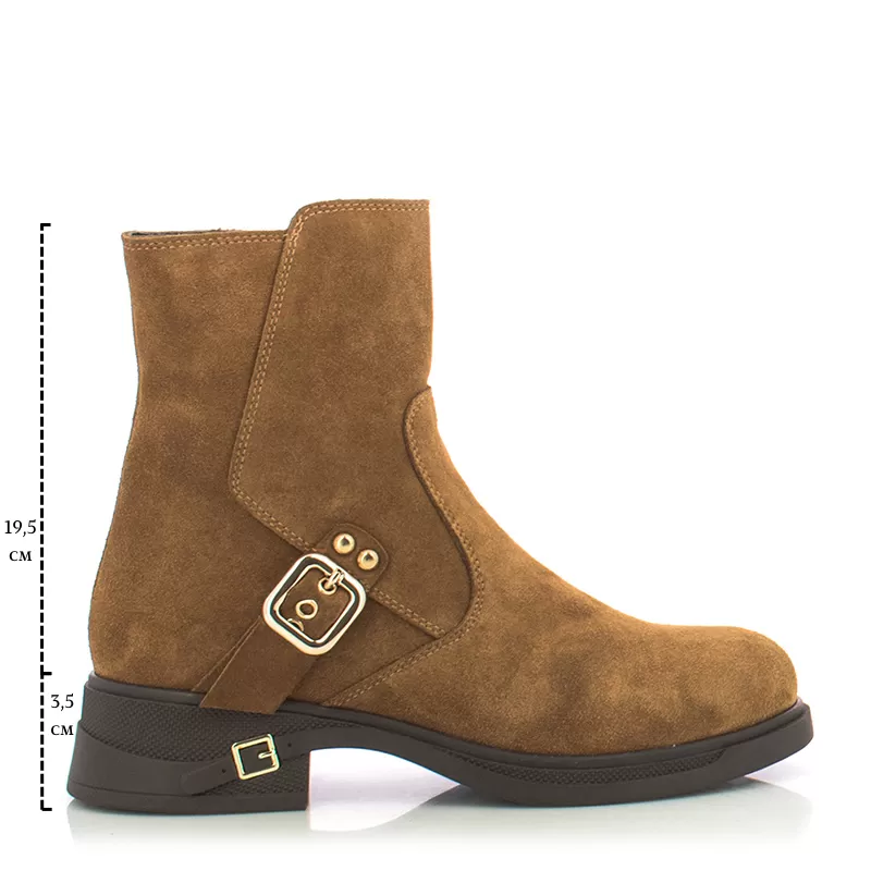 Дамски Равни Боти CARLO FABIANI - 393-9012 TABACCO - Image 6