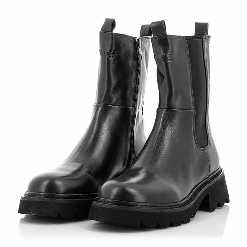 Дамски Равни Боти CESARE PACIOTTI 4US - STREET E-010-01 BLACK - Image 5