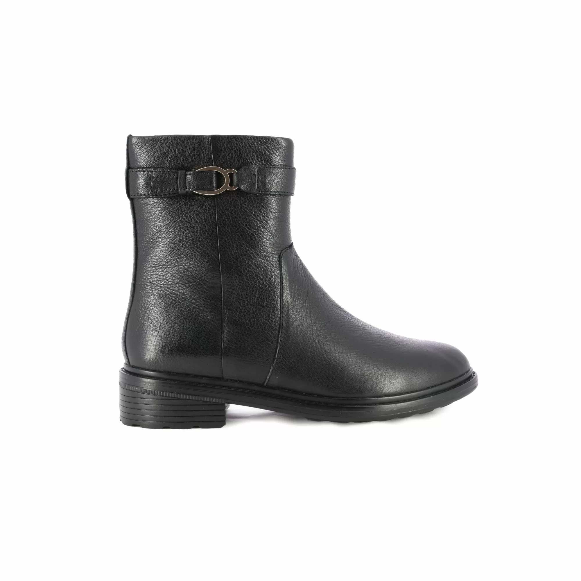 Дамски Равни Боти GEOX - D56TGA D WALK PLEASURE BLACK