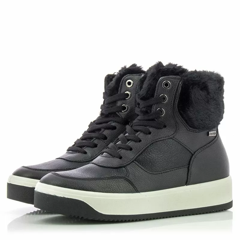 Дамски Равни Боти IMAC - 657438 ADRIA BLACK/BLACK - Image 5