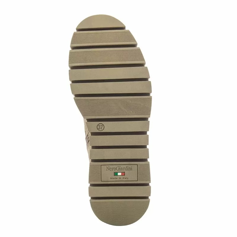 Дамски Равни Боти NERO GIARDINI - I411921D ARGILLA