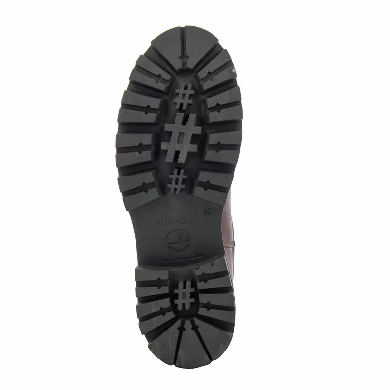 Дамски Равни Боти TAMARIS - 1-1-25498-21 BLACK LEATHER