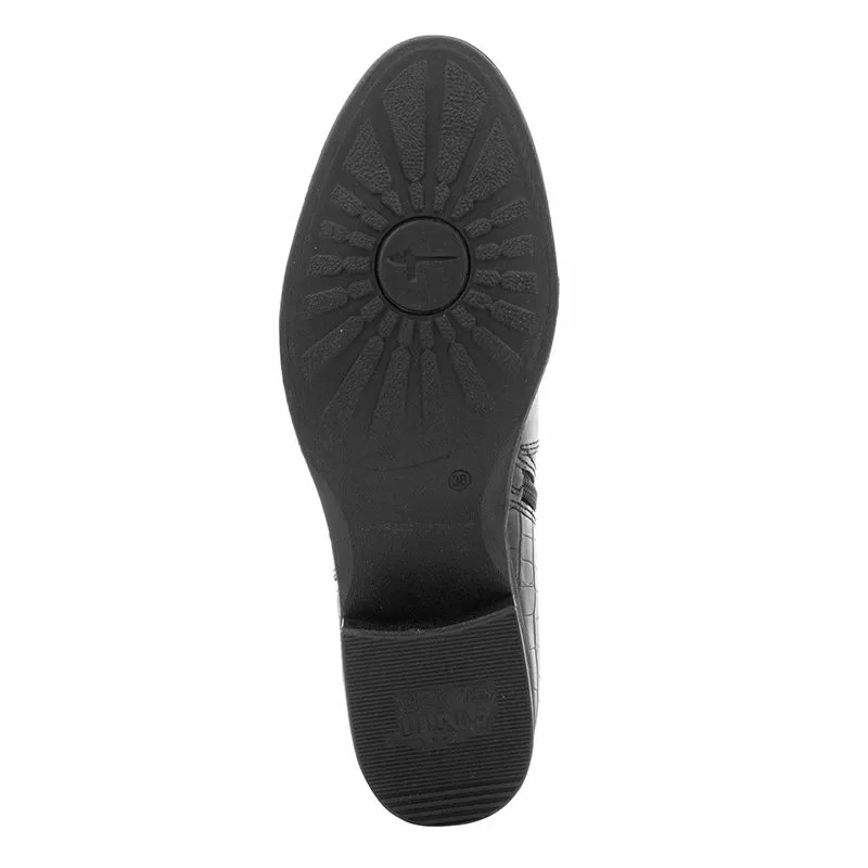 Дамски Равни Боти TAMARIS - 1-25047-41 001 BLACK