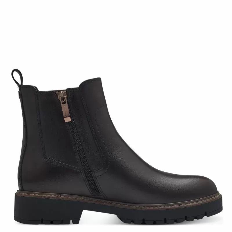 Дамски Равни Боти TAMARIS - 1-25410-43-342 MAHOGANY