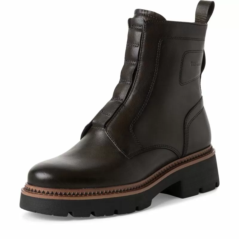 Дамски Равни Боти TAMARIS - 1-25420-43-722 OLIVE