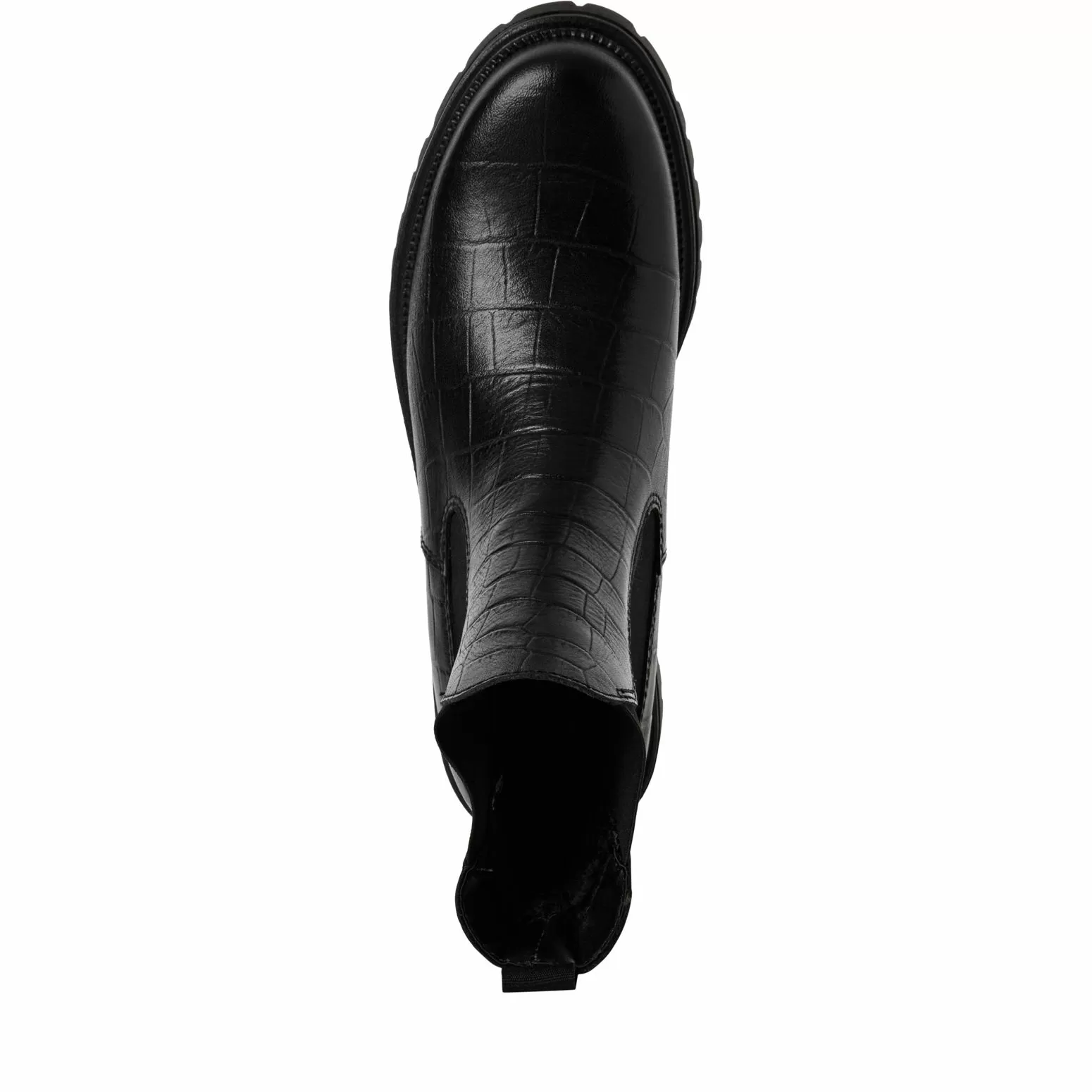 Дамски Равни Боти TAMARIS - 1-25427-41-028 BLACK CROCO - Image 6