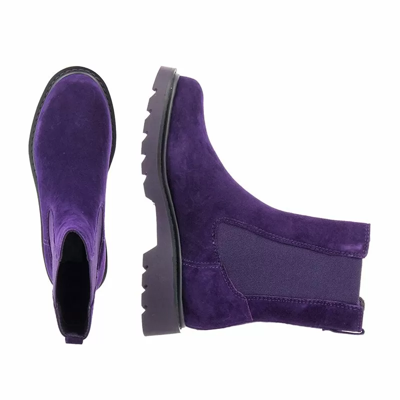 Дамски Равни Боти TAMARIS - 1-25477-43-560 PURPLE