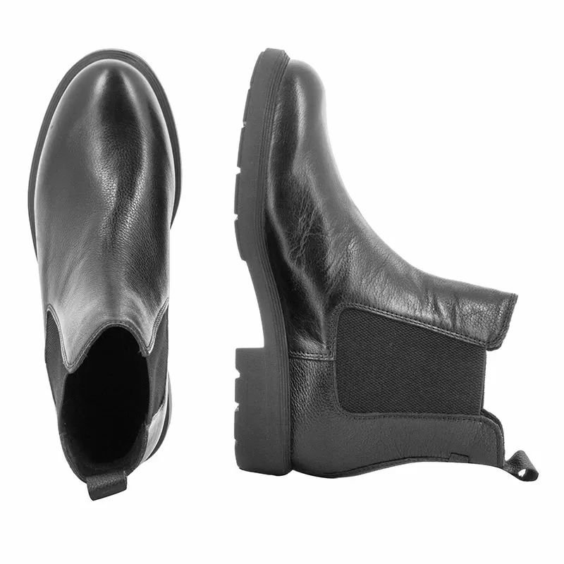 Дамски Равни Боти TAMARIS - 1-25482-41 003 BLACK LEATHER - Image 5