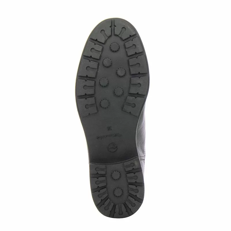 Дамски Равни Боти TAMARIS - 1-25482-41 003 BLACK LEATHER