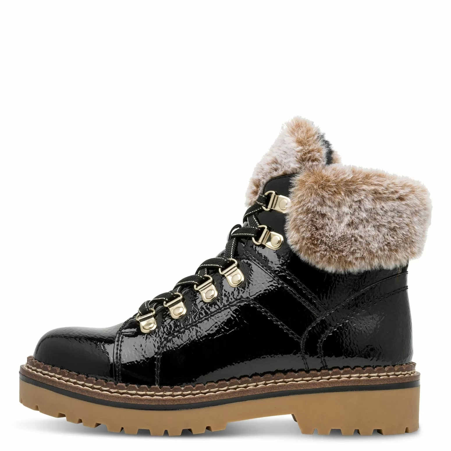 Дамски Равни Боти TAMARIS - 1-26264-43-018 BLACK PATENT - Image 6