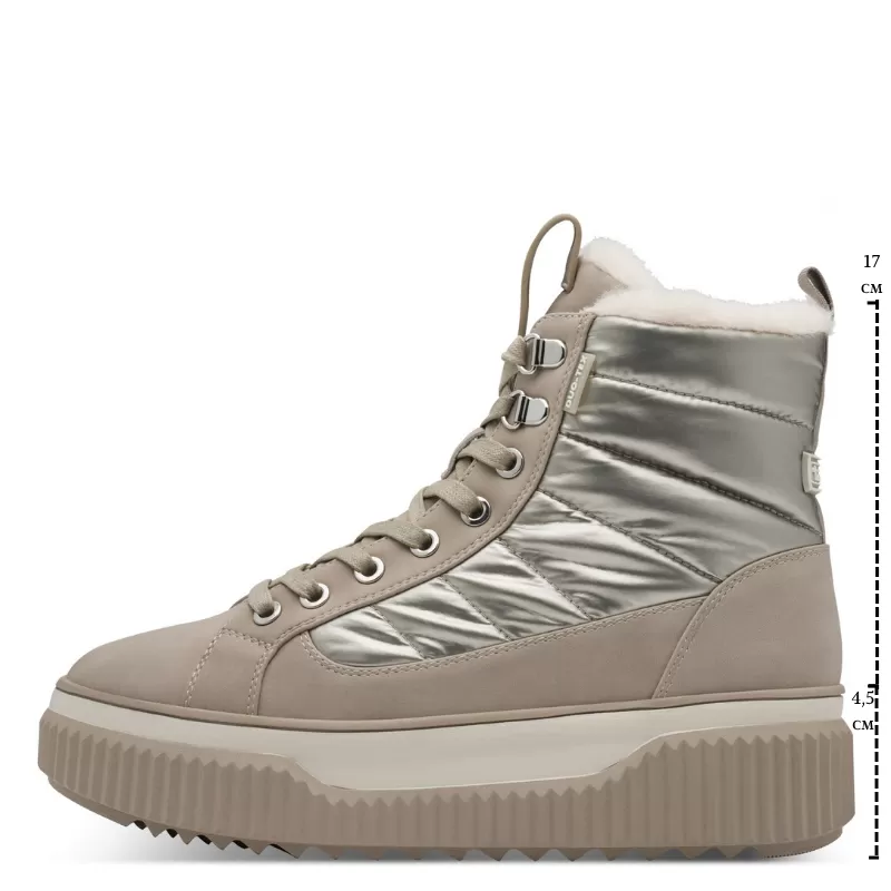 Дамски Равни Боти TAMARIS - 1-26277-45-179 CHAMPAGNE - Image 7