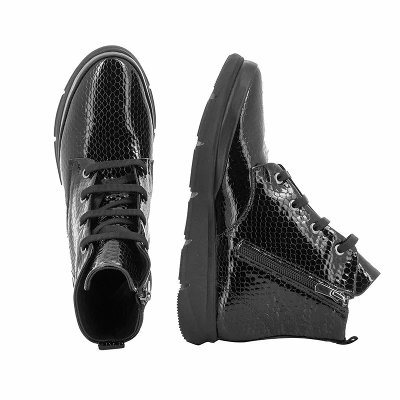 Дамски Равни Боти VERONELLA - 047-714 BLACK