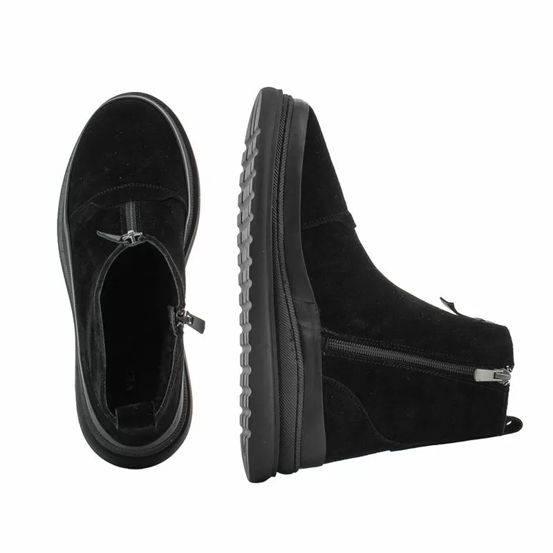 Дамски Равни Боти VERONELLA - 261-403  BLACK