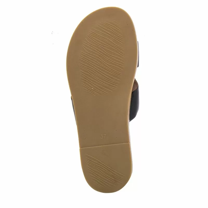 Дамски Равни Чехли CARLO FABIANI - 030-03-2174 GAZZA BLACK