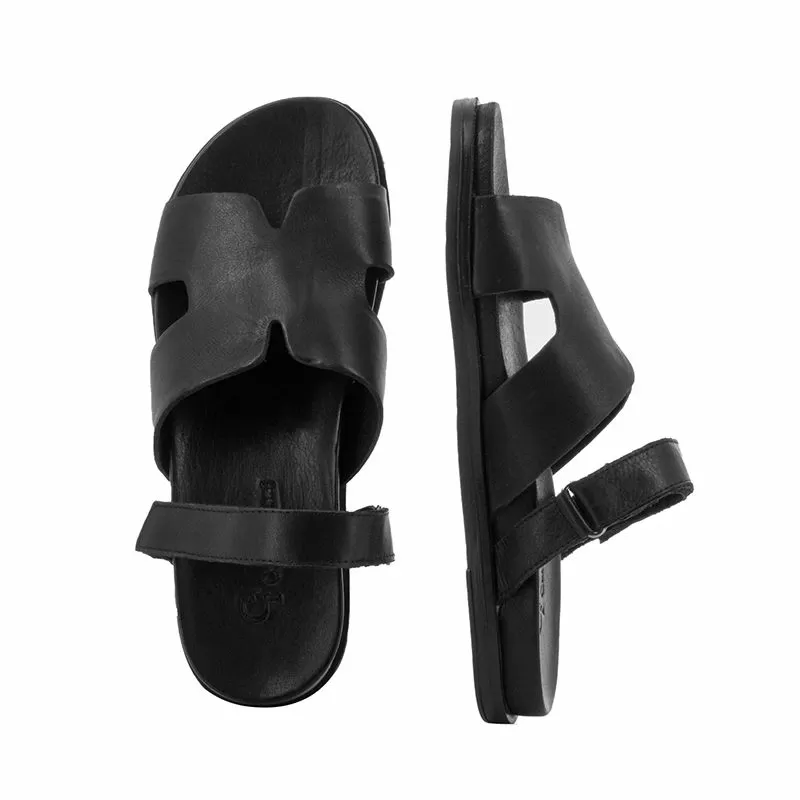 Дамски Равни Чехли CARLO FABIANI - 030-03-3039 ALL BLACK