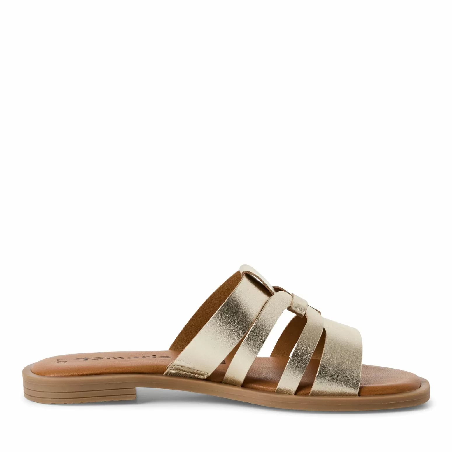 Дамски Равни Чехли TAMARIS - 1-27103-42-933 LIGHT GOLD