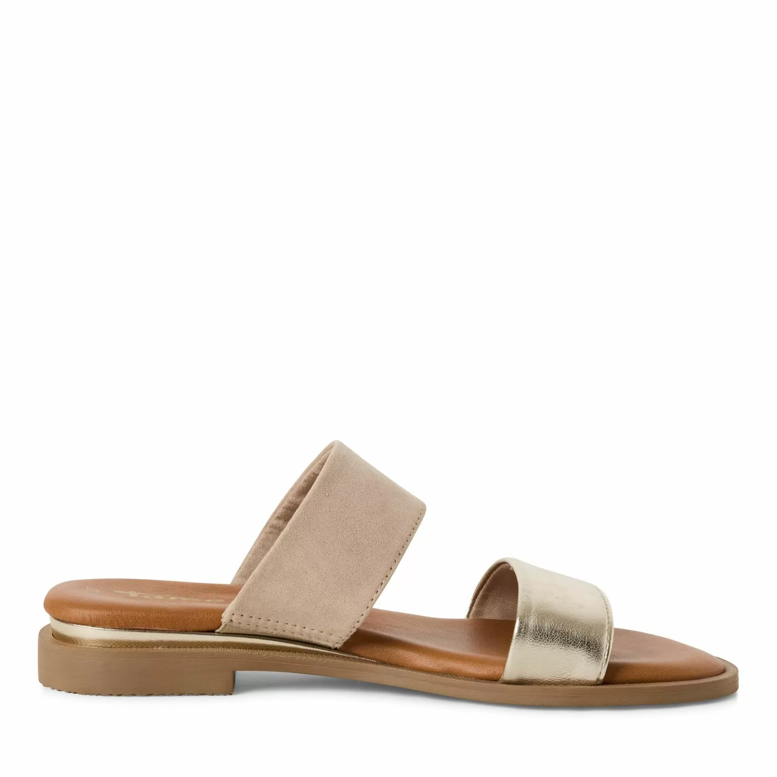 Дамски Равни Чехли TAMARIS - 1-27112-44-344 TAUPE COMB