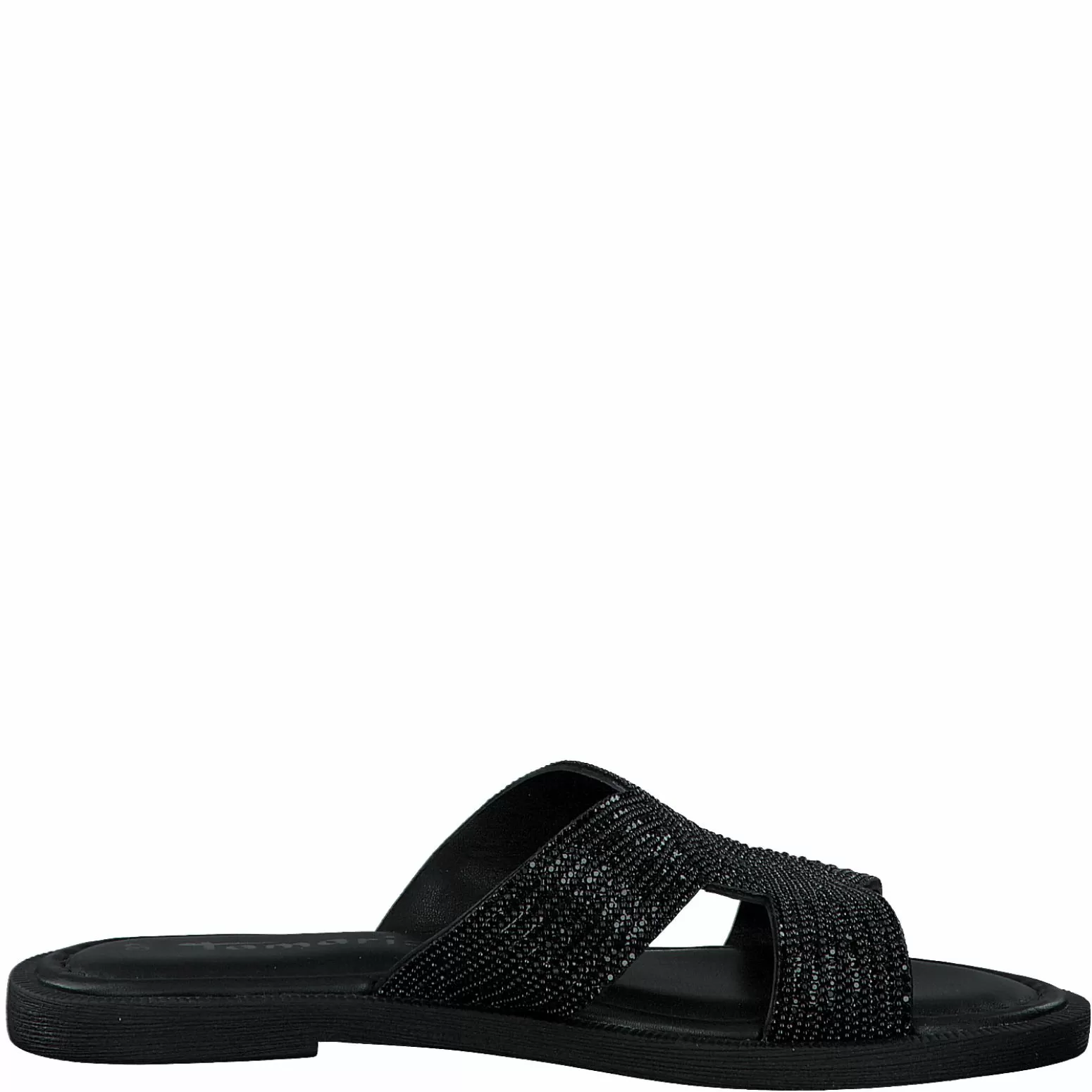 Дамски Равни Чехли TAMARIS - 1-27113-42-043 BLACK GLAM