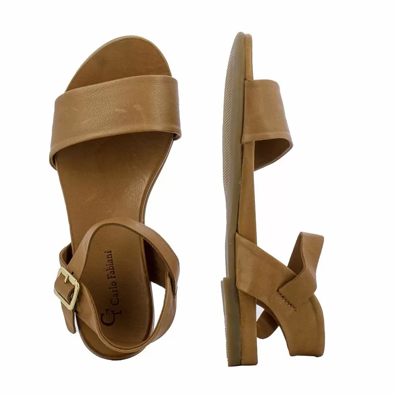 Дамски Равни Сандали CARLO FABIANI - 030-02-0034 ALL COCONUT