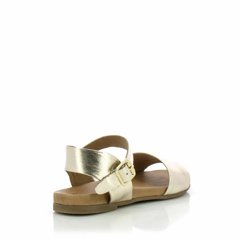 Дамски Равни Сандали CARLO FABIANI - 030-02-0034 MTL GOLD - Image 5