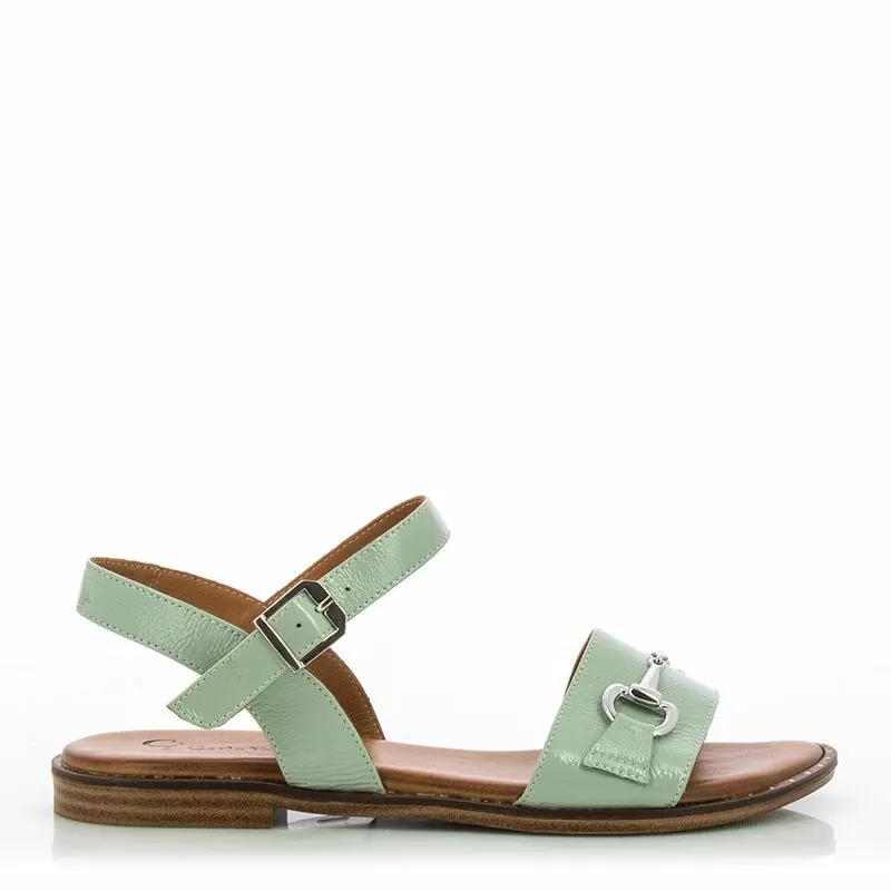 Дамски Равни Сандали  CARLO FABIANI - 030-51-2662 SUZZA MINT PATENT