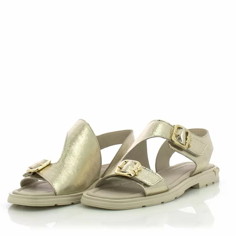 Дамски Равни Сандали CARLO FABIANI - 034-401 GOLD - Image 5