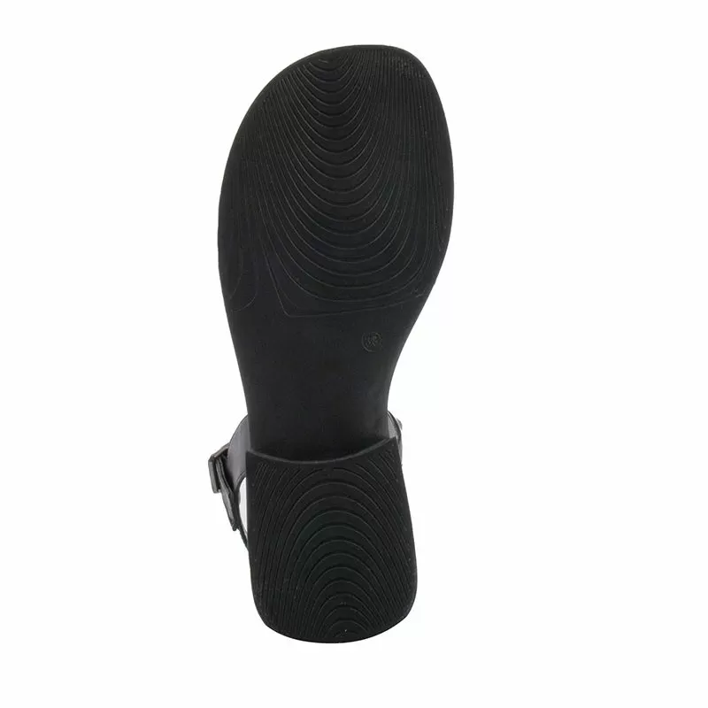 Дамски Равни Сандали CARLO FABIANI - 111-19705 BLACK - Image 5