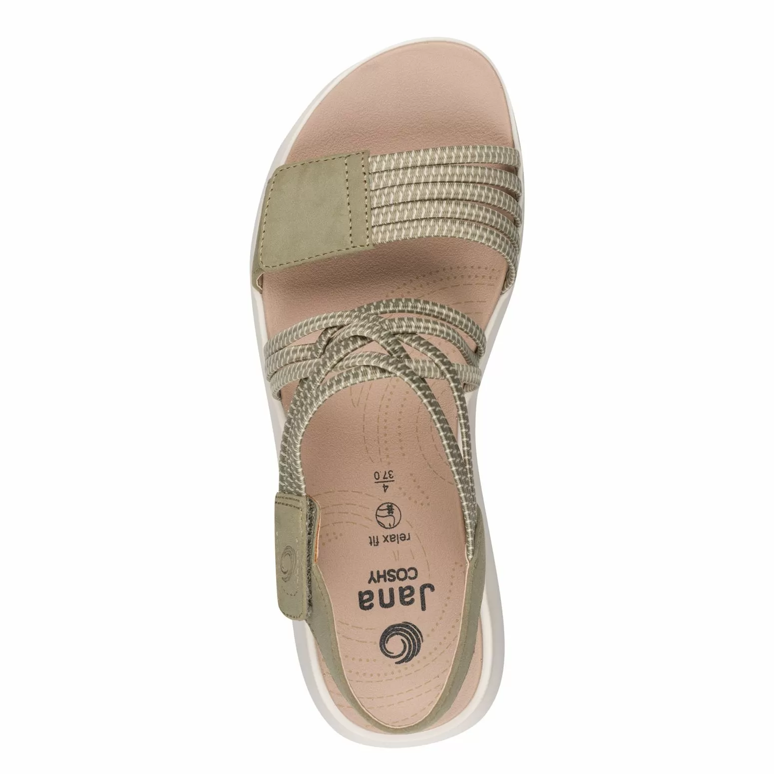 Дамски Равни Сандали JANA COSHY - JANA COSHY SAGE - Image 5