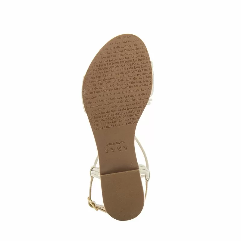 Дамски Равни Сандали  LUZ DA LUA - 54870040 PANNA/PANNA