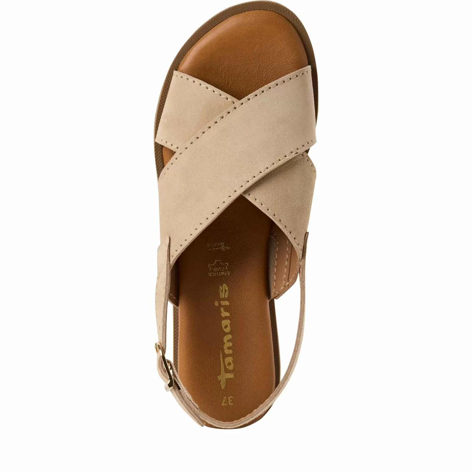 Дамски Равни Сандали TAMARIS - 1-28102-44-400 BEIGE - Image 5