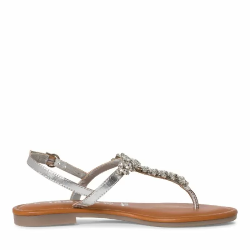 Дамски Равни Сандали TAMARIS - 1-28124-42-941 SILVER