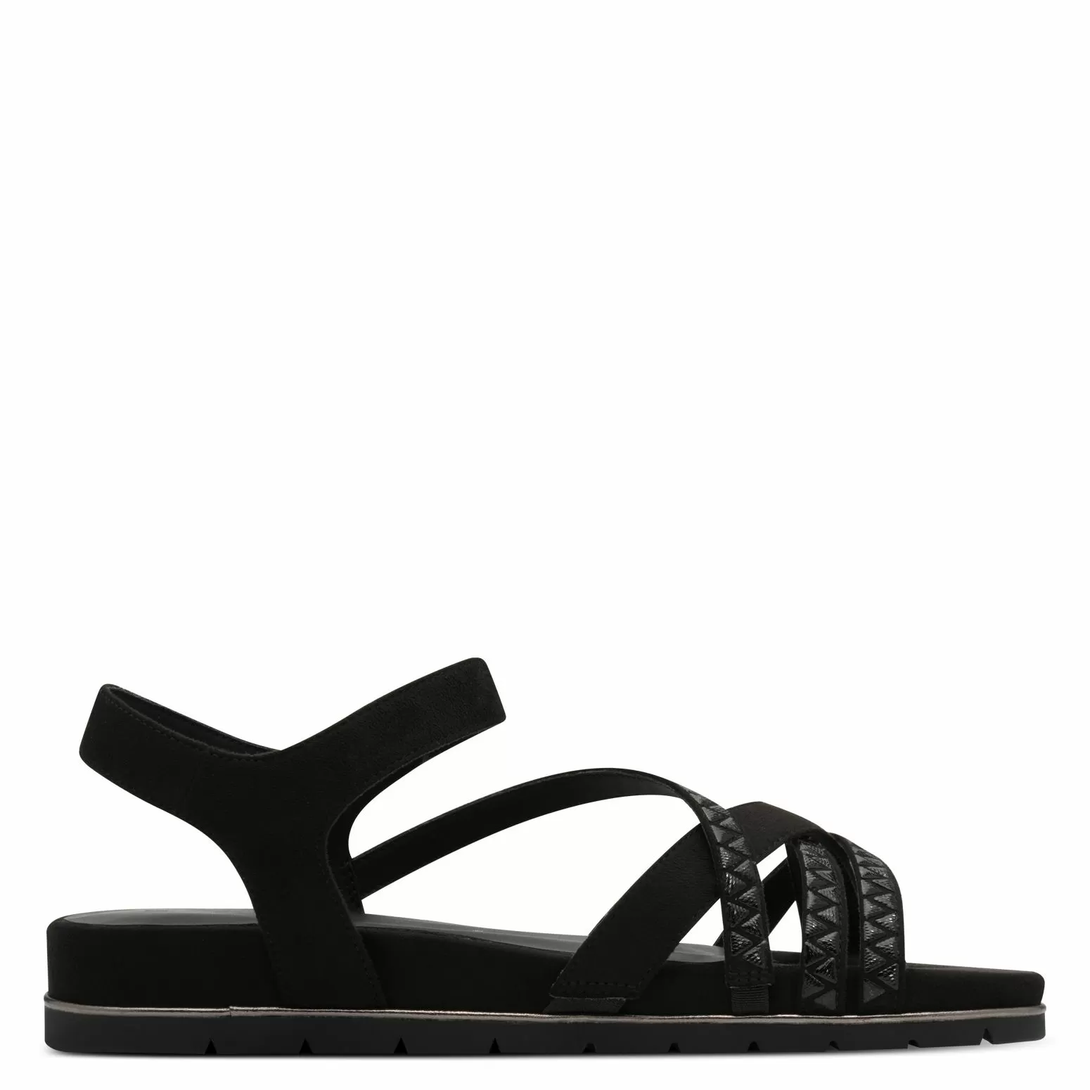 Дамски Равни Сандали  TAMARIS - 1-28152-44-001 BLACK