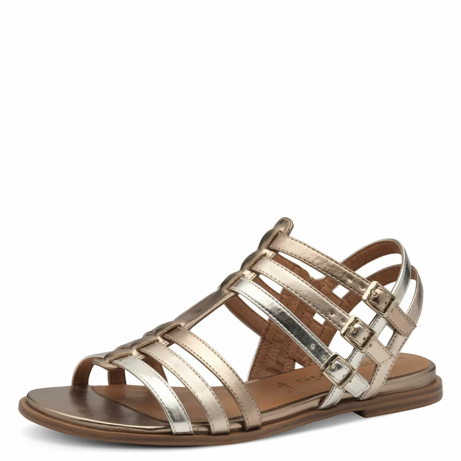 Дамски Равни Сандали TAMARIS - 1-28155-44-988 BRONCE COMB - Image 6