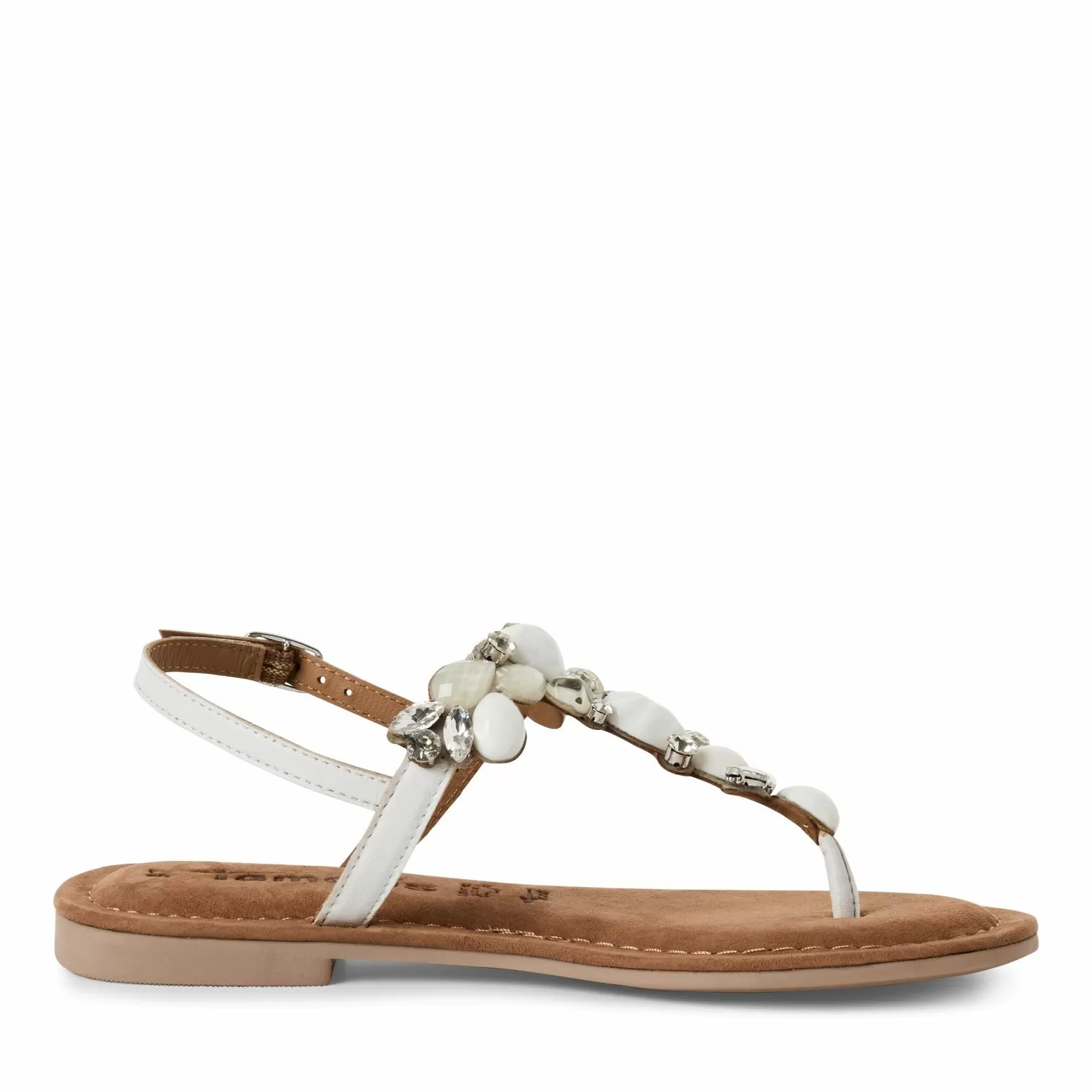 Дамски Равни Сандали TAMARIS - 1-28163-42-197 WHITE COMB