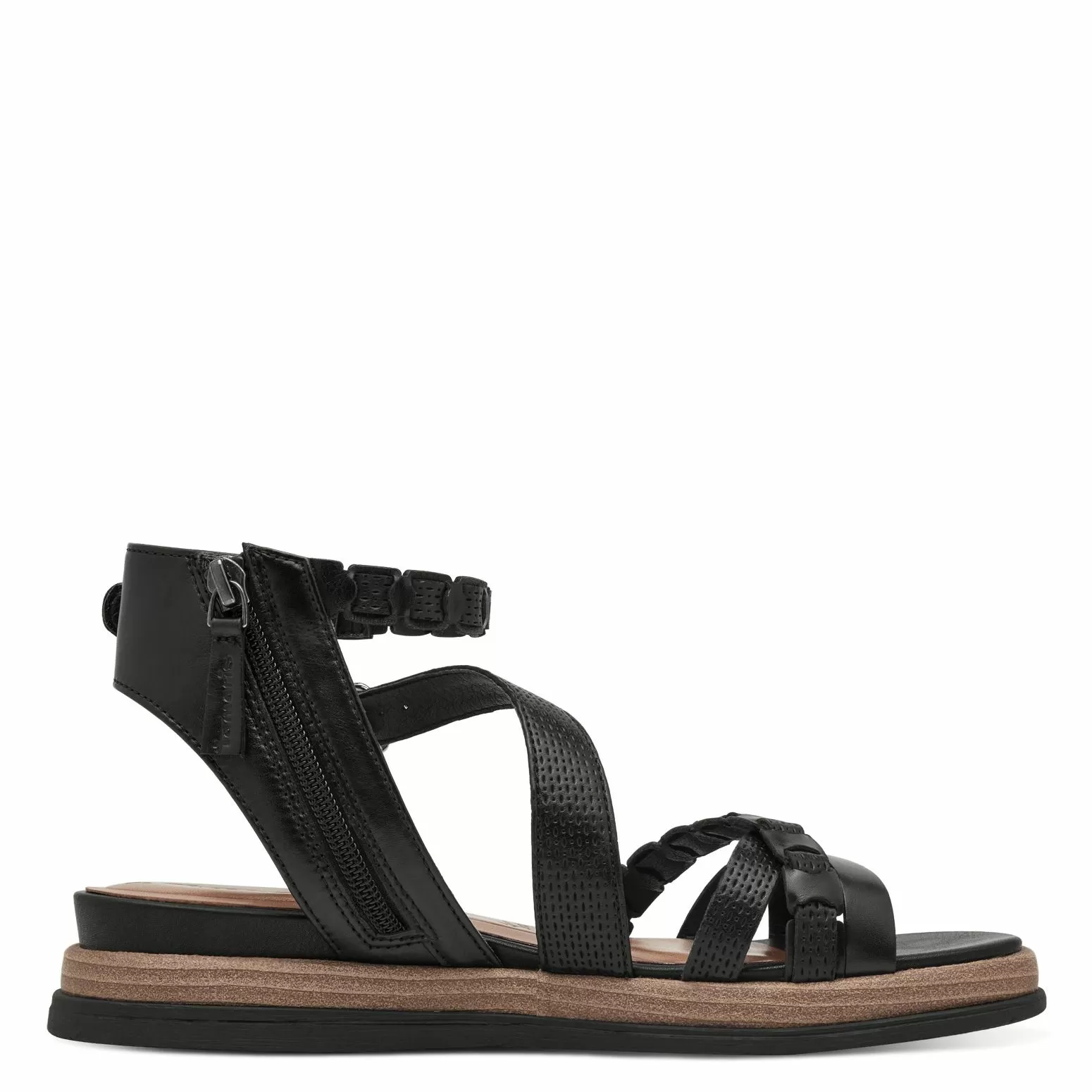 Дамски Равни Сандали TAMARIS - 1-28210-44-001 BLACK