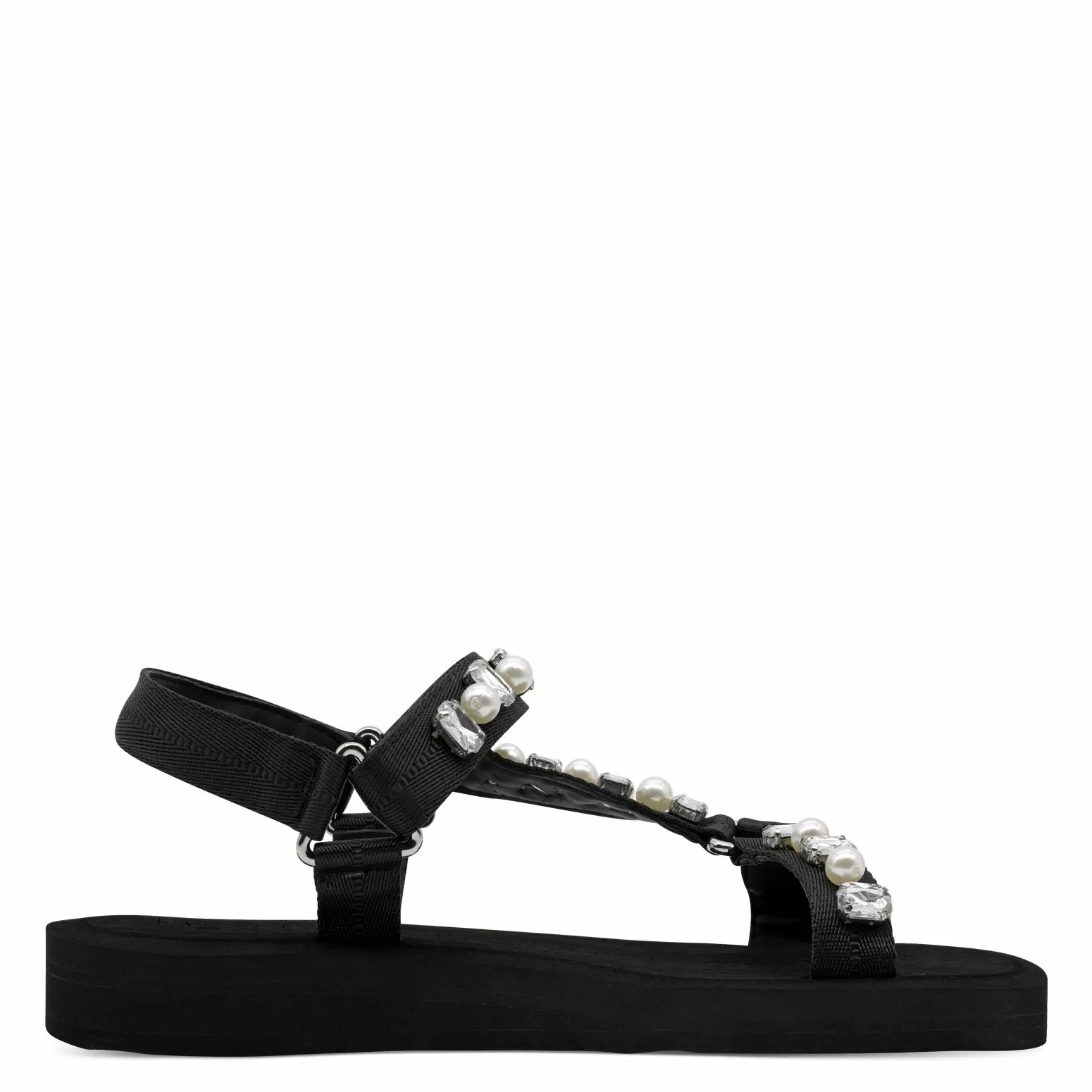 Дамски Равни Сандали TAMARIS - 1-28269-44-043 BLACK GLAM