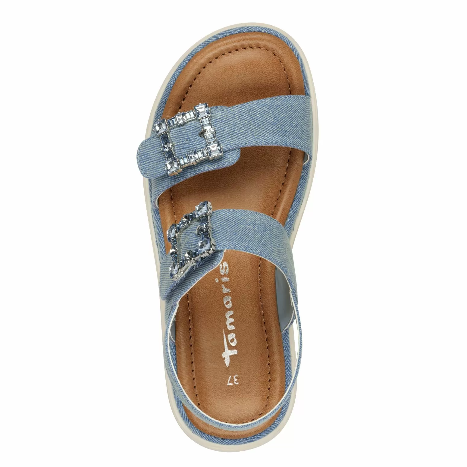 Дамски Равни Сандали TAMARIS - 1-28702-44-802 DENIM - Image 5