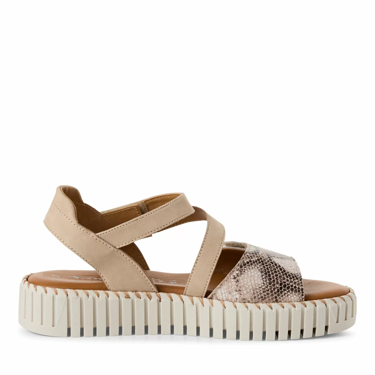 Дамски Равни Сандали TAMARIS - 1-28706-44-399 ANTELOPE COMB