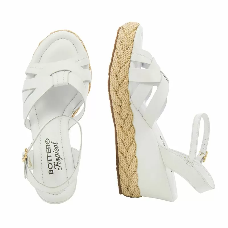 Дамски Сандали На Платформа BOTTERO - 355704 BCO