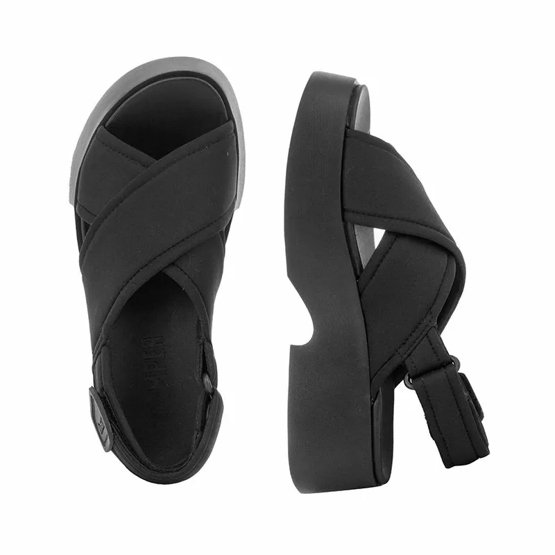 Дамски Сандали На Платформа CAMPER - K201610-001 TASHA NEGRO