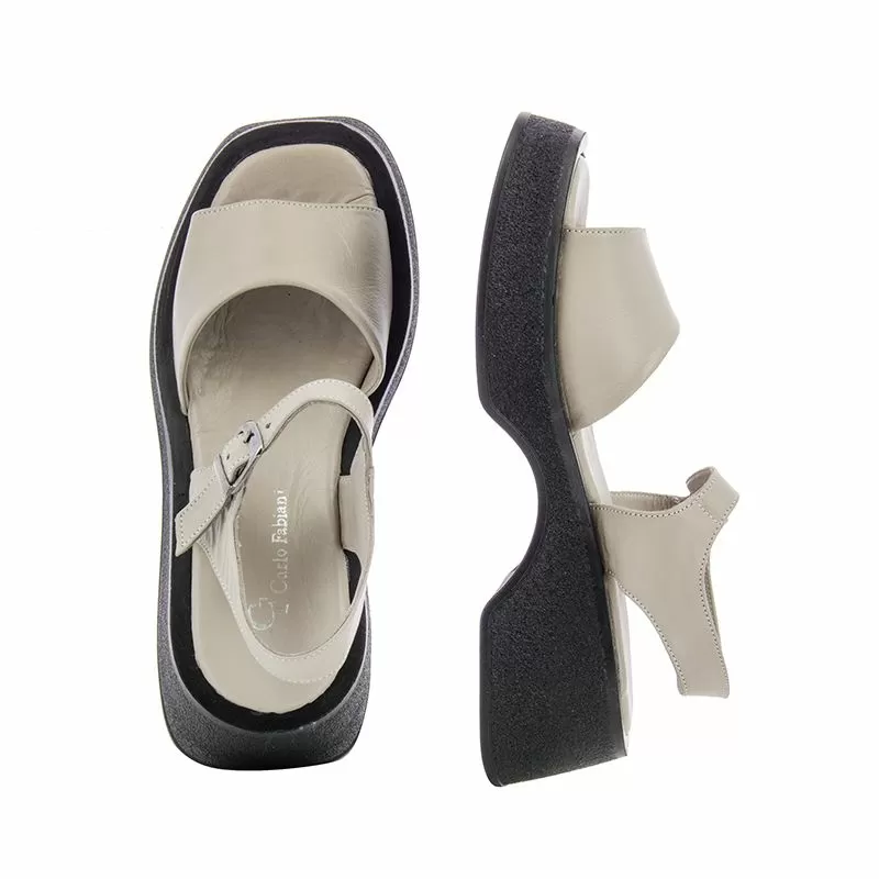 Дамски Сандали На Платформа  CARLO FABIANI - 057-10304 VICKY STONE