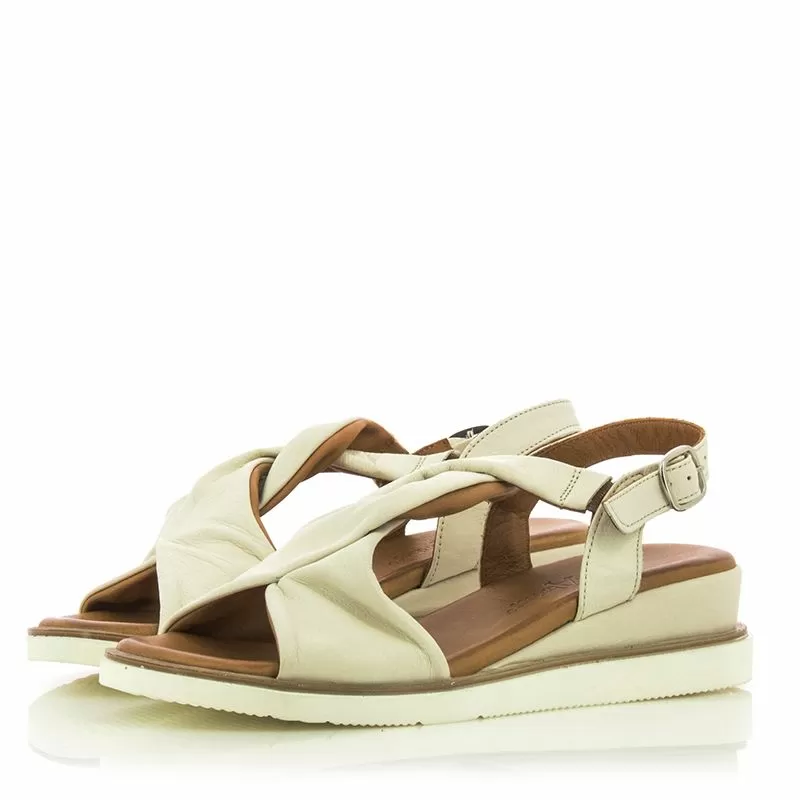 Дамски Сандали На Платформа COCO ABRICOT - V2689B CREME