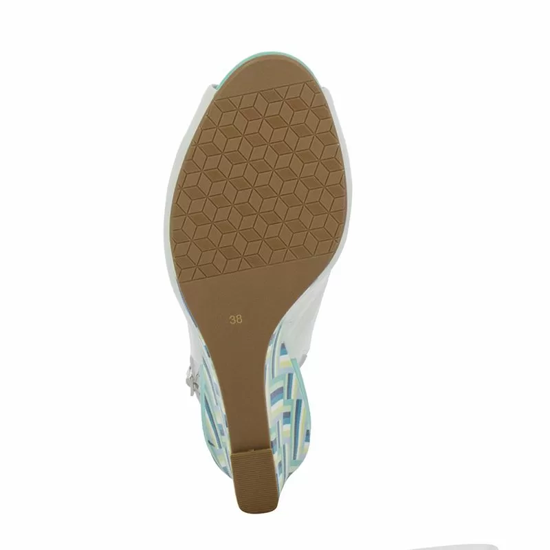 Дамски Сандали На Платформа DONNA ITALIANA - 11578-203-237 TALLIN WHITE