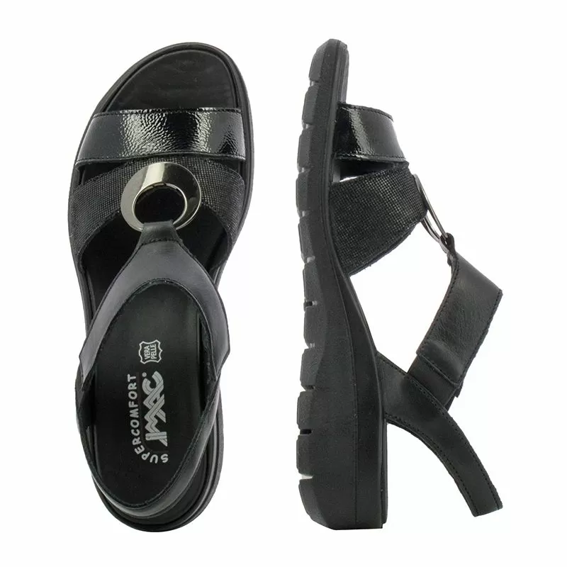 Дамски Сандали На Платформа IMAC - 757350 CHARLOTTE BLACK/BLACK