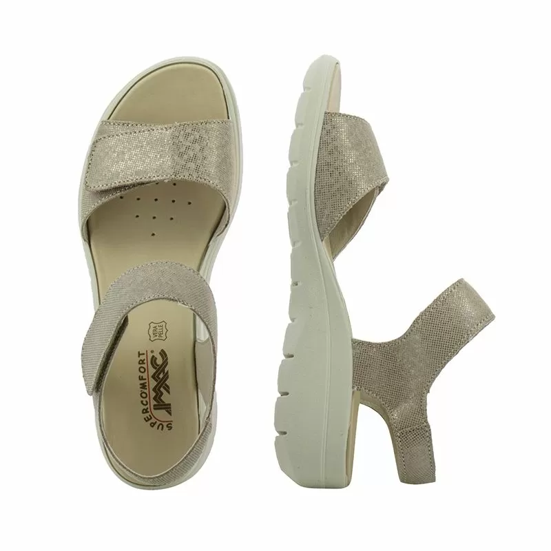 Дамски Сандали На Платформа IMAC - 757370 CHARLOTTE CHAMPAGNE/BEIGE