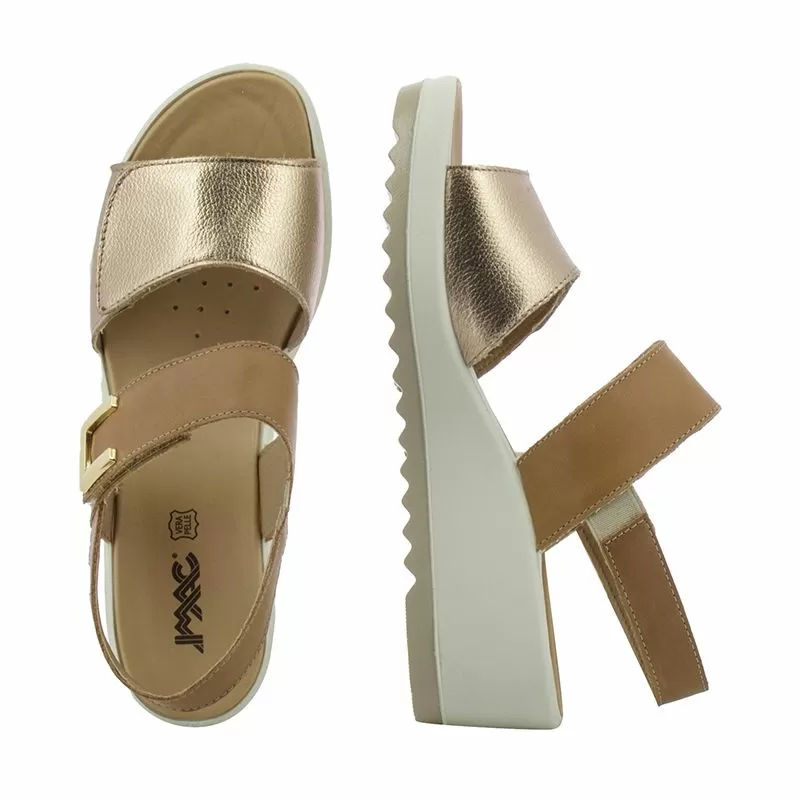 Дамски Сандали На Платформа IMAC - 757520 CALYPSO CHAMPAGNE/BEIGE