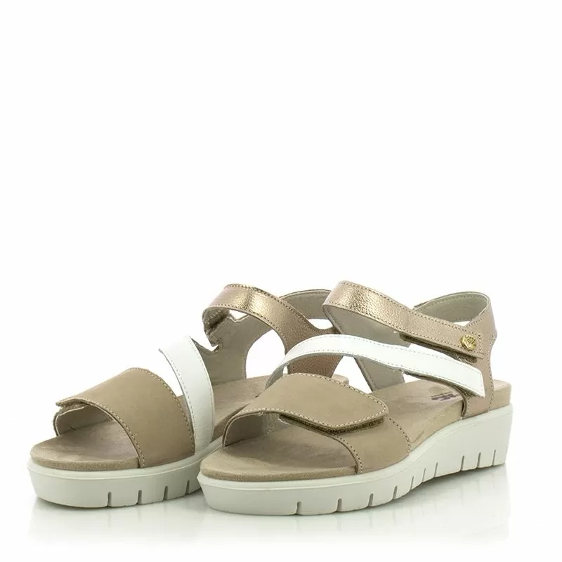 Дамски Сандали На Платформа IMAC - 758220 SELENYA BEIGE/BEIGE - Image 5