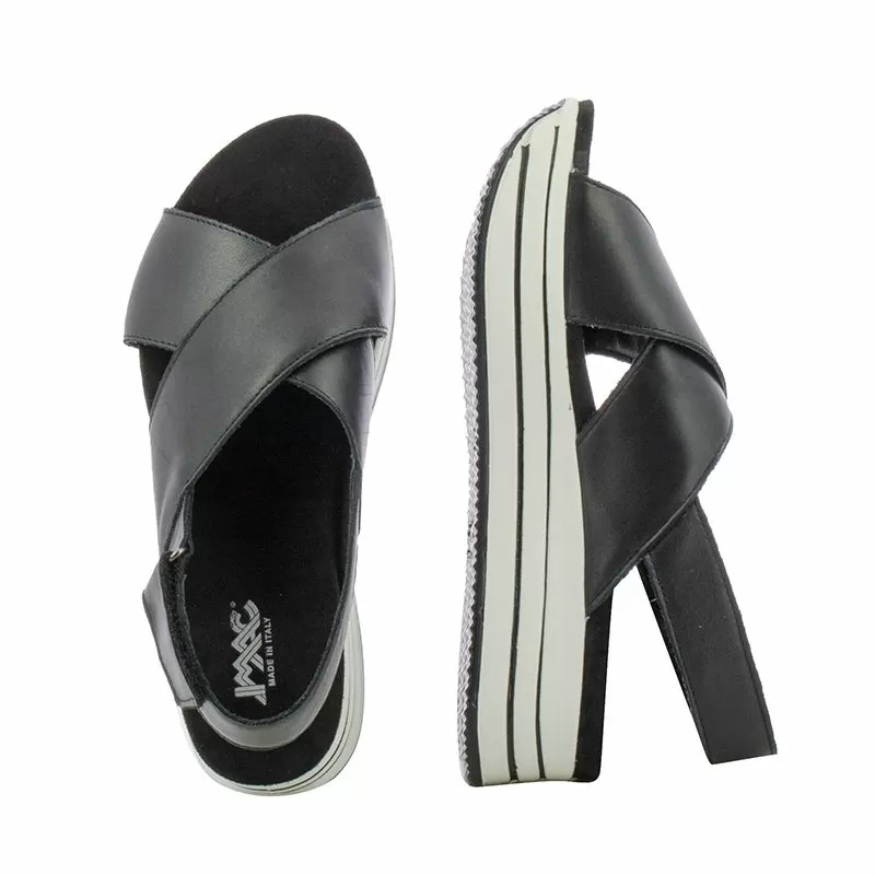 Дамски Сандали На Платформа IMAC - 758360 SKAY BLACK/BLACK