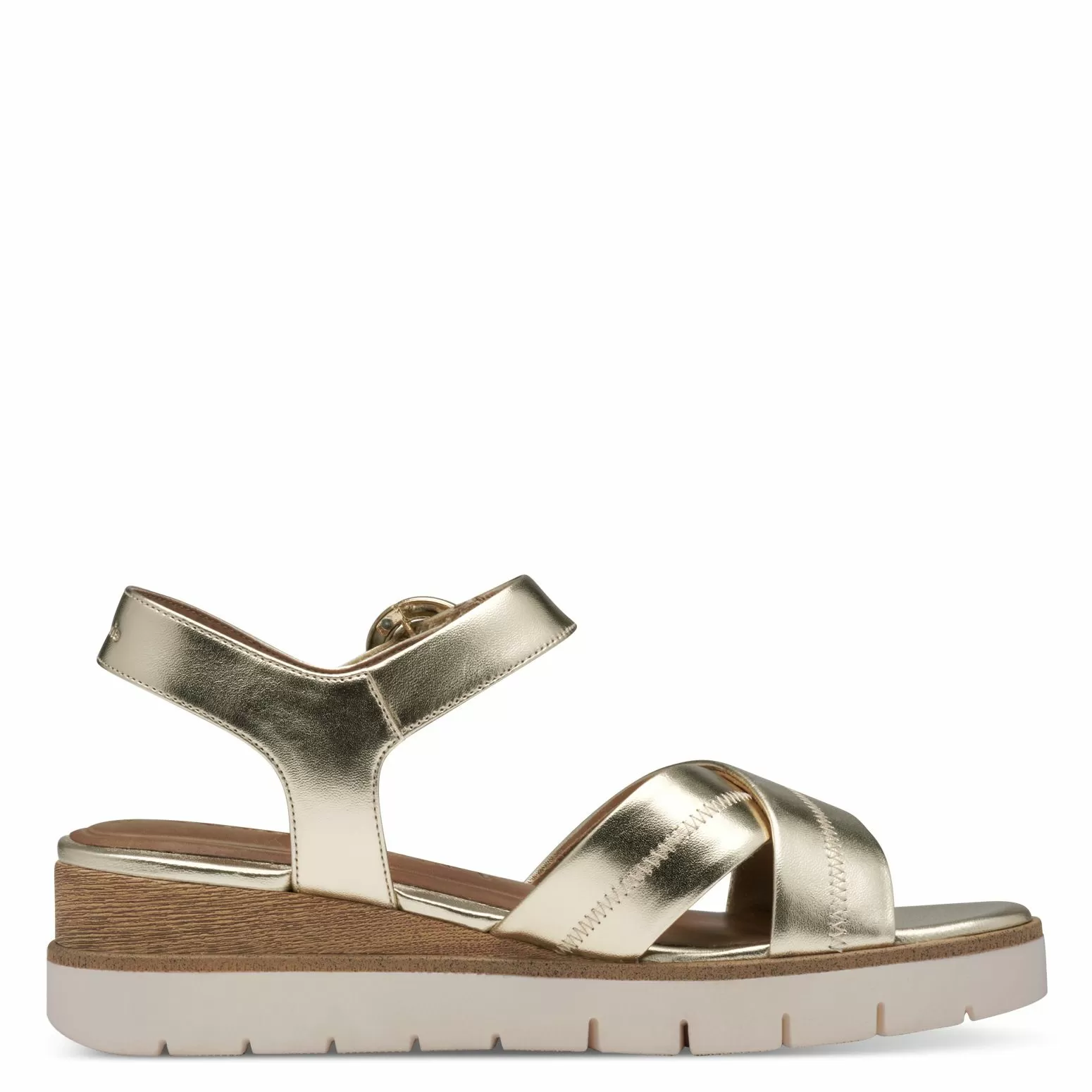 Дамски Сандали На Платформа TAMARIS - 1-28202-42-933 LIGHT GOLD