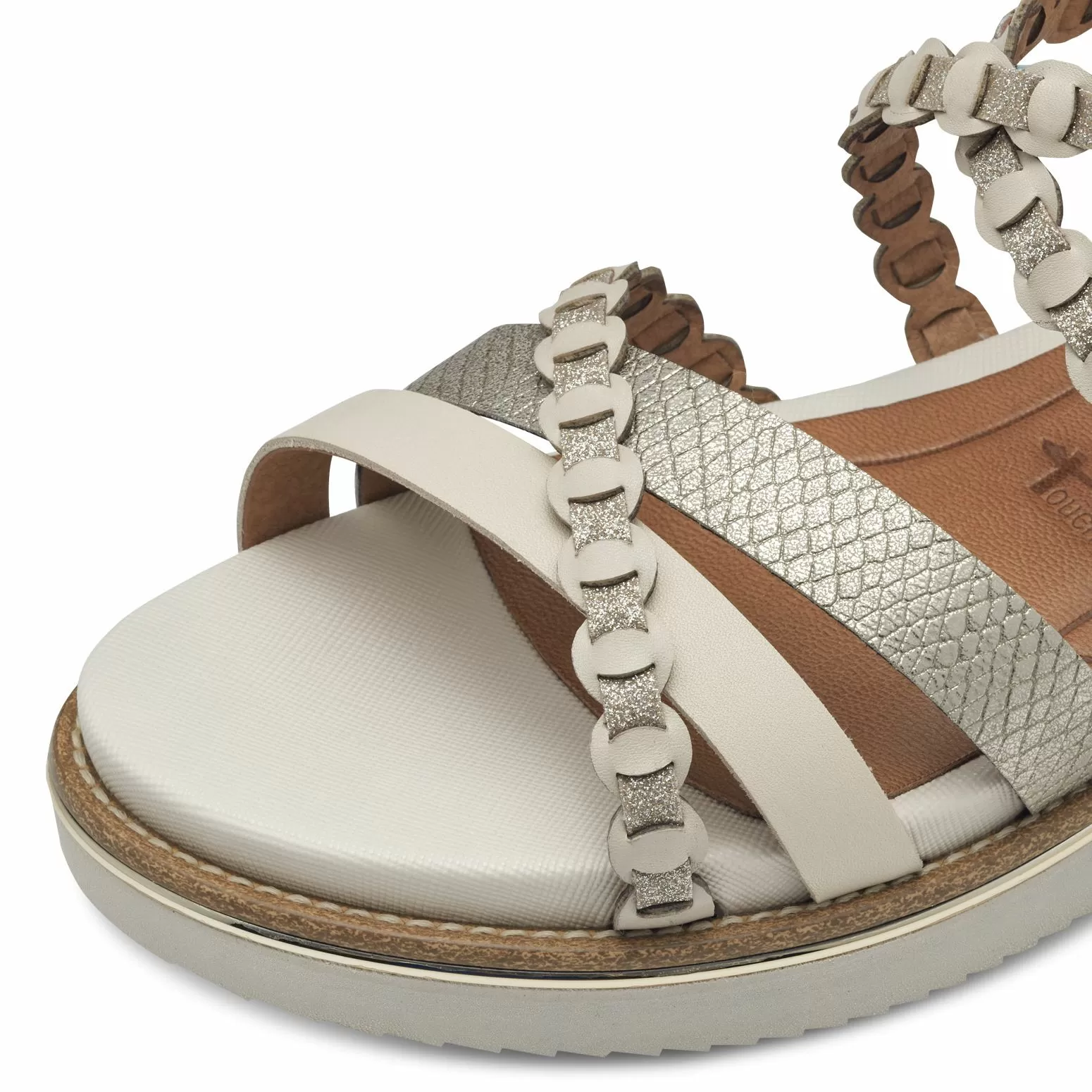 Дамски Сандали На Платформа TAMARIS - 1-28207-44-418 IVORY - Image 6